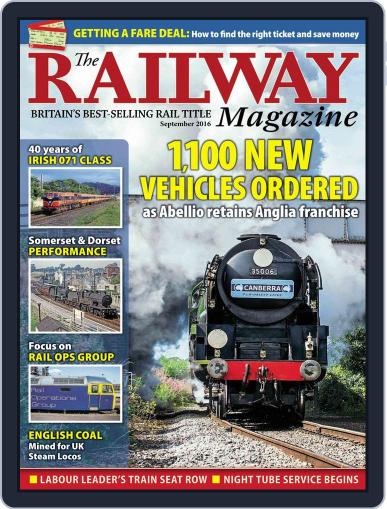 The Railway September 1st, 2016 Digital Back Issue Cover
