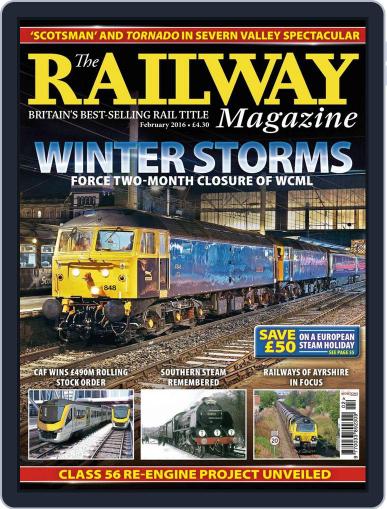 The Railway February 3rd, 2016 Digital Back Issue Cover