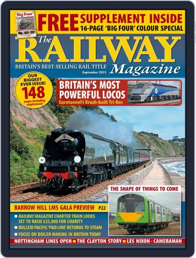 The Railway August 31st, 2015 Digital Back Issue Cover