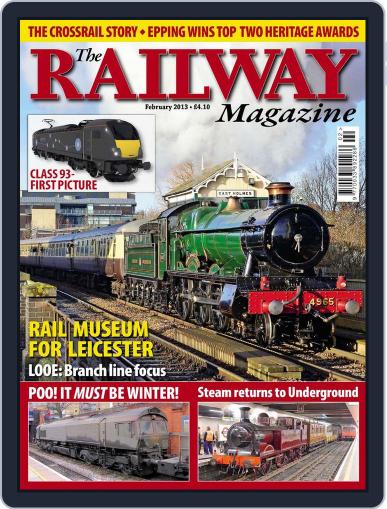The Railway January 1st, 2013 Digital Back Issue Cover