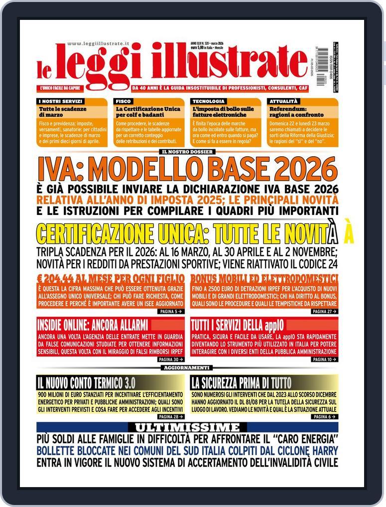 Leggi illustrate (Digital) Subscription