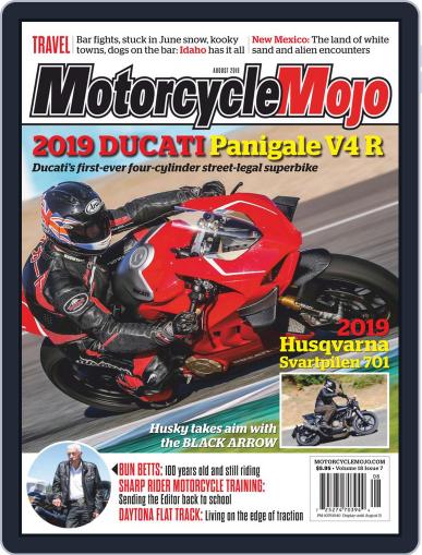 Motorcycle Mojo August 1st, 2019 Digital Back Issue Cover