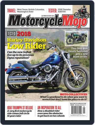 Motorcycle Mojo September 1st, 2018 Digital Back Issue Cover