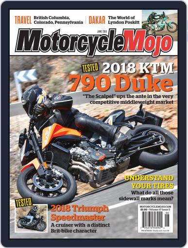 Motorcycle Mojo June 1st, 2018 Digital Back Issue Cover