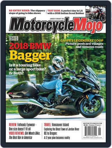 Motorcycle Mojo January 1st, 2018 Digital Back Issue Cover