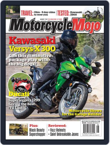 Motorcycle Mojo August 1st, 2017 Digital Back Issue Cover