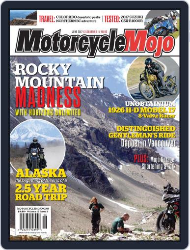Motorcycle Mojo June 1st, 2017 Digital Back Issue Cover