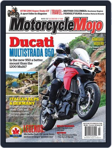 Motorcycle Mojo March 1st, 2017 Digital Back Issue Cover