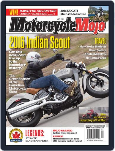 Motorcycle Mojo June 8th, 2016 Digital Back Issue Cover