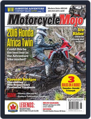 Motorcycle Mojo May 11th, 2016 Digital Back Issue Cover