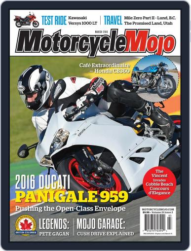 Motorcycle Mojo February 17th, 2016 Digital Back Issue Cover