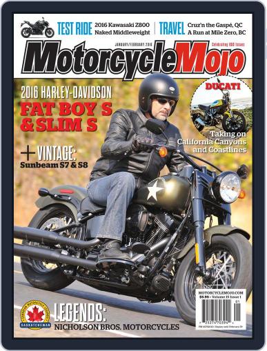 Motorcycle Mojo December 23rd, 2015 Digital Back Issue Cover
