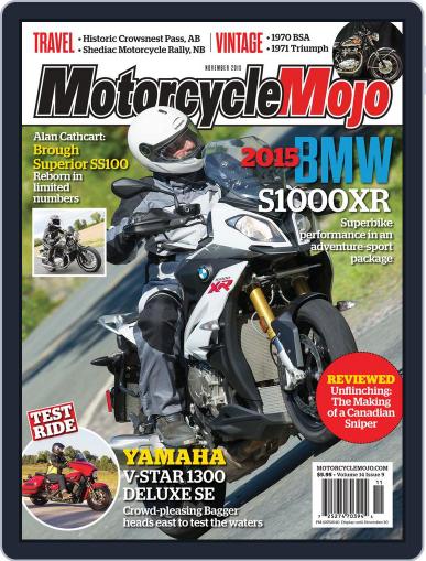 Motorcycle Mojo October 14th, 2015 Digital Back Issue Cover