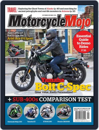 Motorcycle Mojo August 26th, 2015 Digital Back Issue Cover