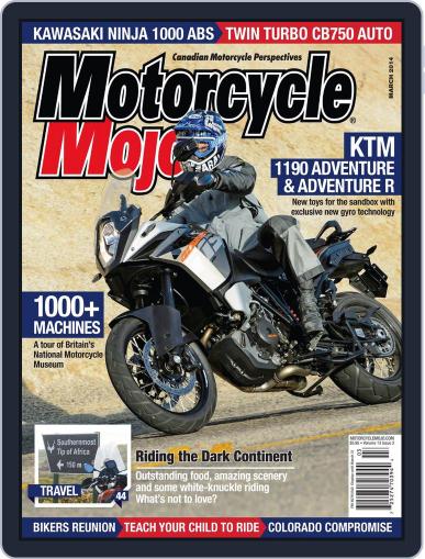 Motorcycle Mojo February 12th, 2014 Digital Back Issue Cover