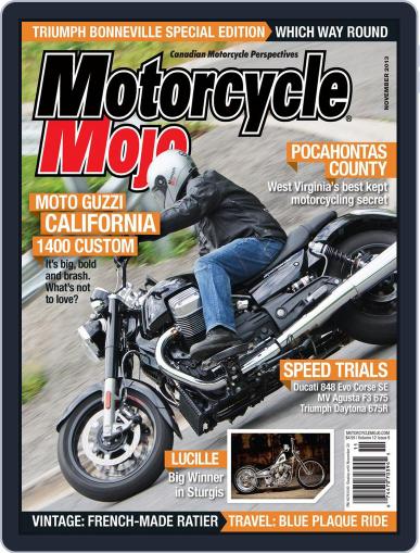 Motorcycle Mojo October 17th, 2013 Digital Back Issue Cover