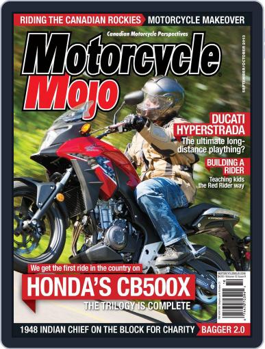 Motorcycle Mojo August 23rd, 2013 Digital Back Issue Cover