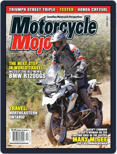 Motorcycle Mojo March 13th, 2013 Digital Back Issue Cover