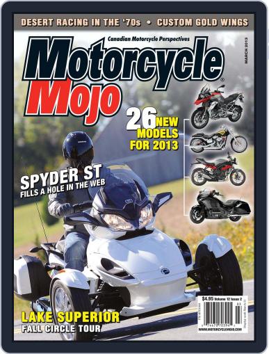 Motorcycle Mojo February 13th, 2013 Digital Back Issue Cover