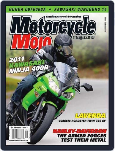Motorcycle Mojo November 10th, 2010 Digital Back Issue Cover