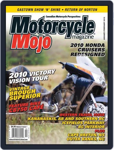 Motorcycle Mojo December 16th, 2009 Digital Back Issue Cover