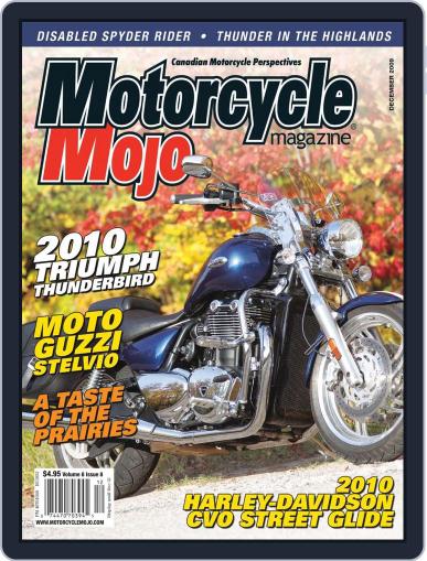 Motorcycle Mojo December 3rd, 2009 Digital Back Issue Cover