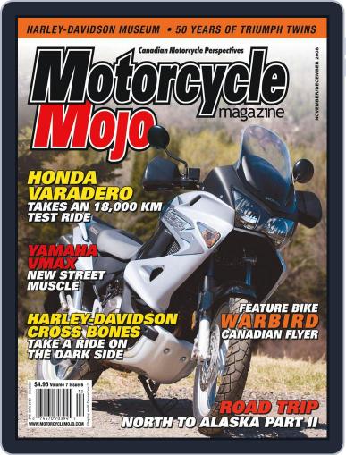 Motorcycle Mojo December 1st, 2008 Digital Back Issue Cover