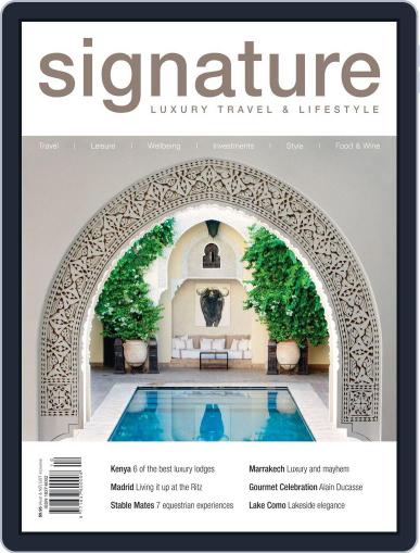 Signature Luxury Travel & Style April 22nd, 2013 Digital Back Issue Cover