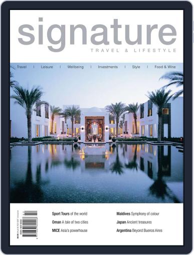 Signature Luxury Travel & Style November 11th, 2010 Digital Back Issue Cover