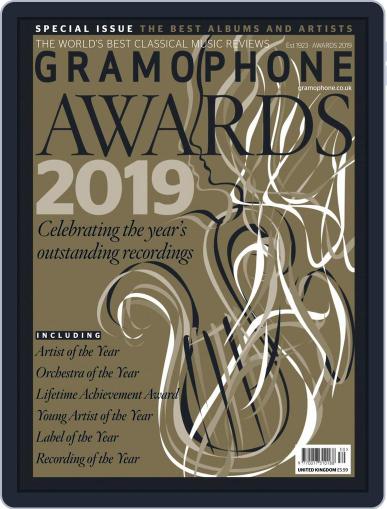 Gramophone October 2nd, 2019 Digital Back Issue Cover