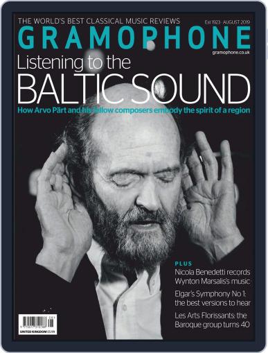 Gramophone August 1st, 2019 Digital Back Issue Cover