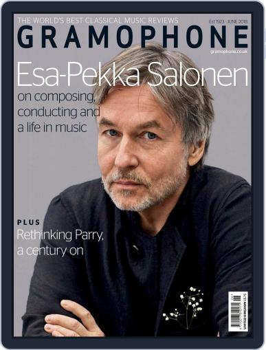 Gramophone June 1st, 2018 Digital Back Issue Cover