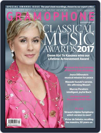 Gramophone September 13th, 2017 Digital Back Issue Cover