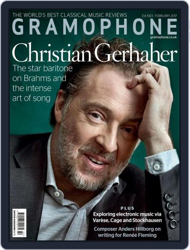 Gramophone February 1st, 2017 Digital Back Issue Cover