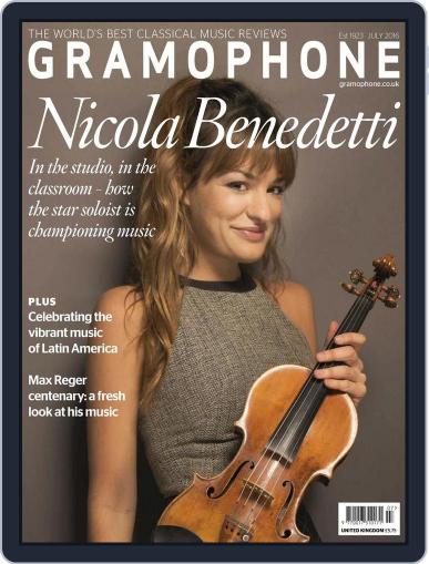 Gramophone June 22nd, 2016 Digital Back Issue Cover