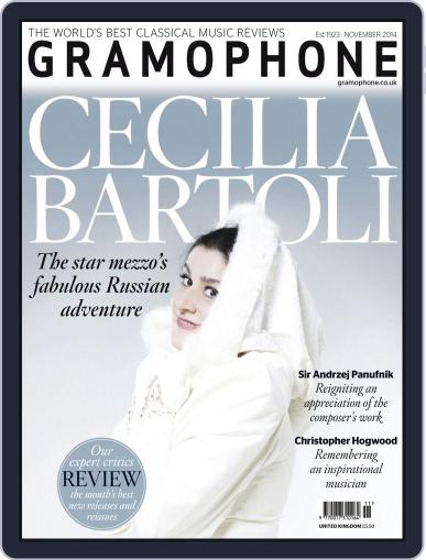 Gramophone November 6th, 2014 Digital Back Issue Cover