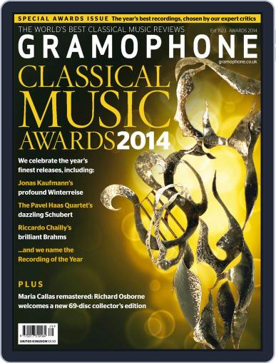 Gramophone September 1st, 2014 Digital Back Issue Cover