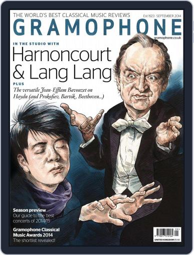 Gramophone August 15th, 2014 Digital Back Issue Cover