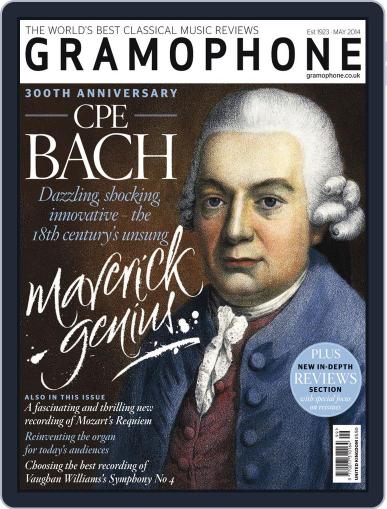 Gramophone April 22nd, 2014 Digital Back Issue Cover