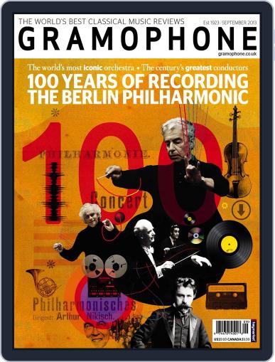 Gramophone August 19th, 2013 Digital Back Issue Cover