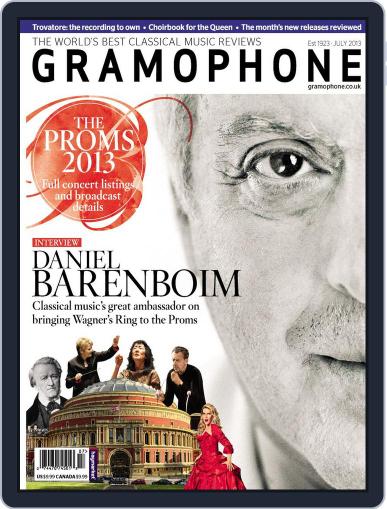 Gramophone June 16th, 2013 Digital Back Issue Cover
