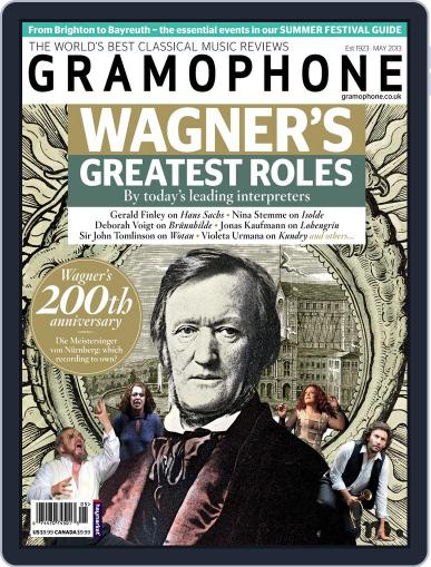 Gramophone April 16th, 2013 Digital Back Issue Cover