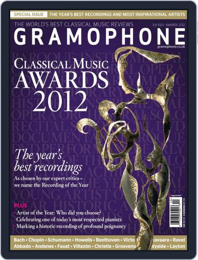 Gramophone September 28th, 2012 Digital Back Issue Cover