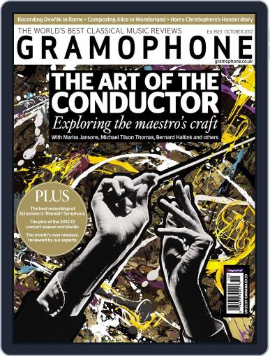 Gramophone August 29th, 2012 Digital Back Issue Cover