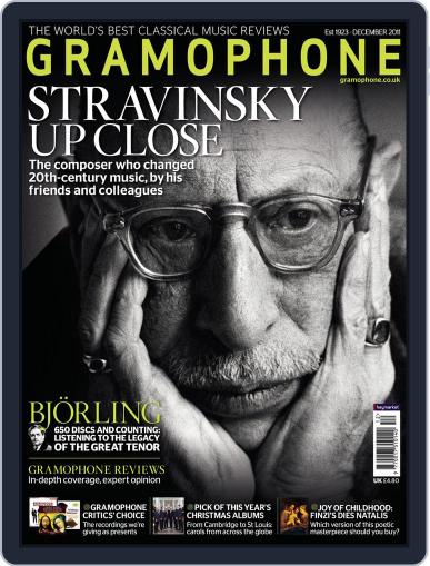 Gramophone November 21st, 2011 Digital Back Issue Cover