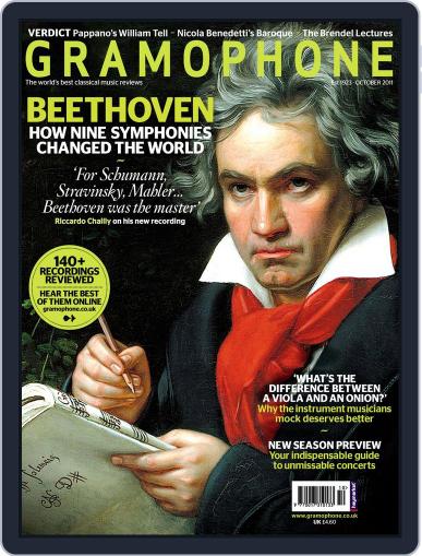 Gramophone September 19th, 2011 Digital Back Issue Cover