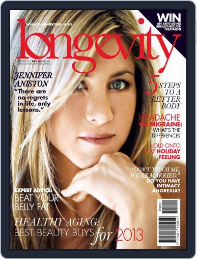 Longevity South Africa February 25th, 2013 Digital Back Issue Cover
