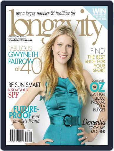 Longevity South Africa October 23rd, 2012 Digital Back Issue Cover