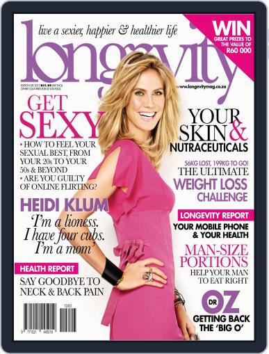 Longevity South Africa April 26th, 2012 Digital Back Issue Cover