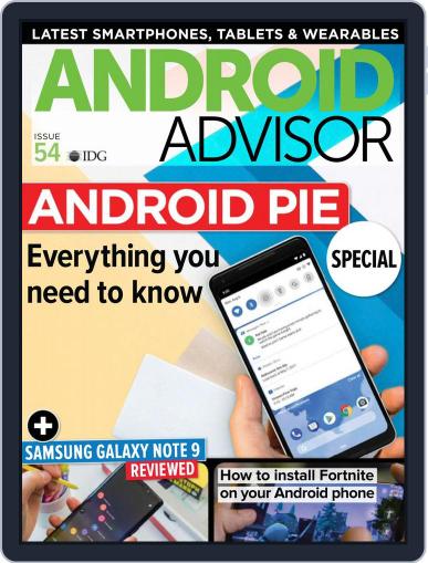 Android Advisor September 1st, 2018 Digital Back Issue Cover
